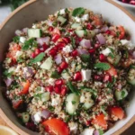 Quinoa Salat mit Feta