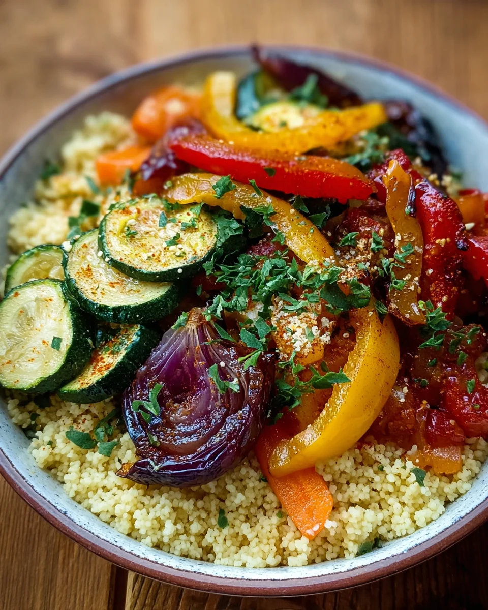 Röstgemüse Couscous: Köstliches Rezept für gesunde Genießer! image 2