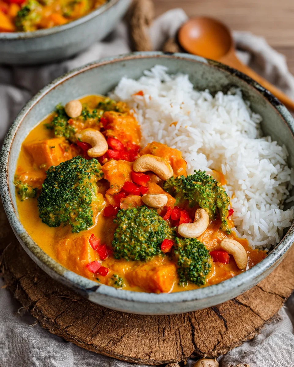 Süßkartoffel Curry mit Brokkoli image 2