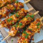 Saftige Hähnchenspieße