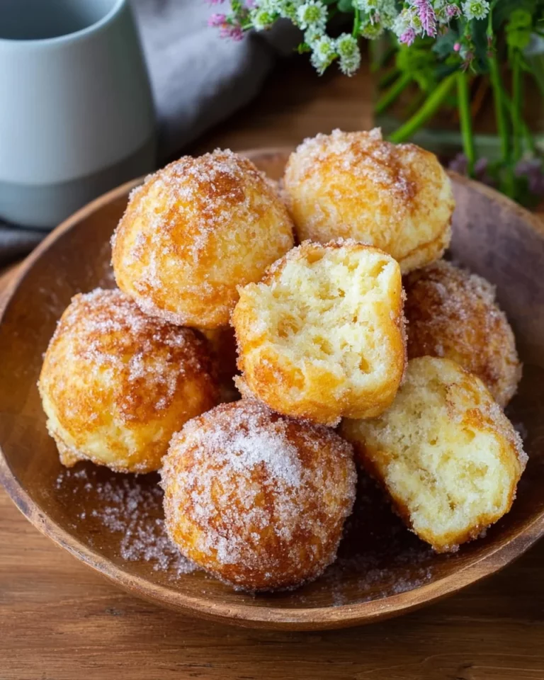 Saftige und fluffige Quarkbällchen