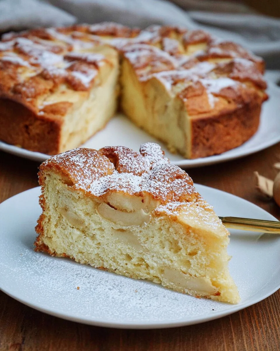 Schneller Apfelkuchen mit Rührteig image 2