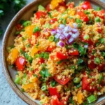 Schneller und einfacher Bulgursalat