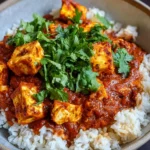 Schnelles 30-Minuten Halloumi Tikka Masala Rezept