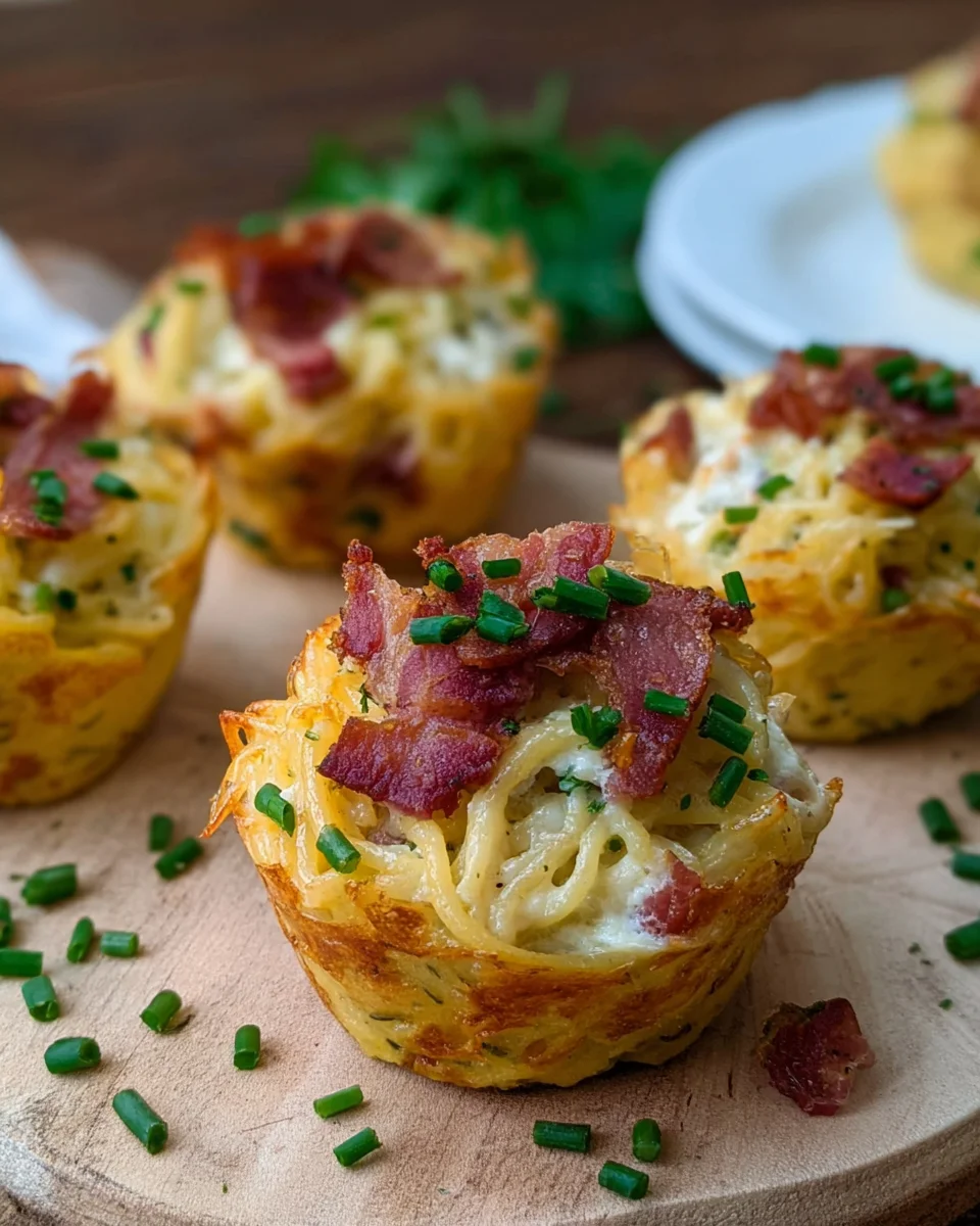 Spaghetti Carbonara Muffins image 2