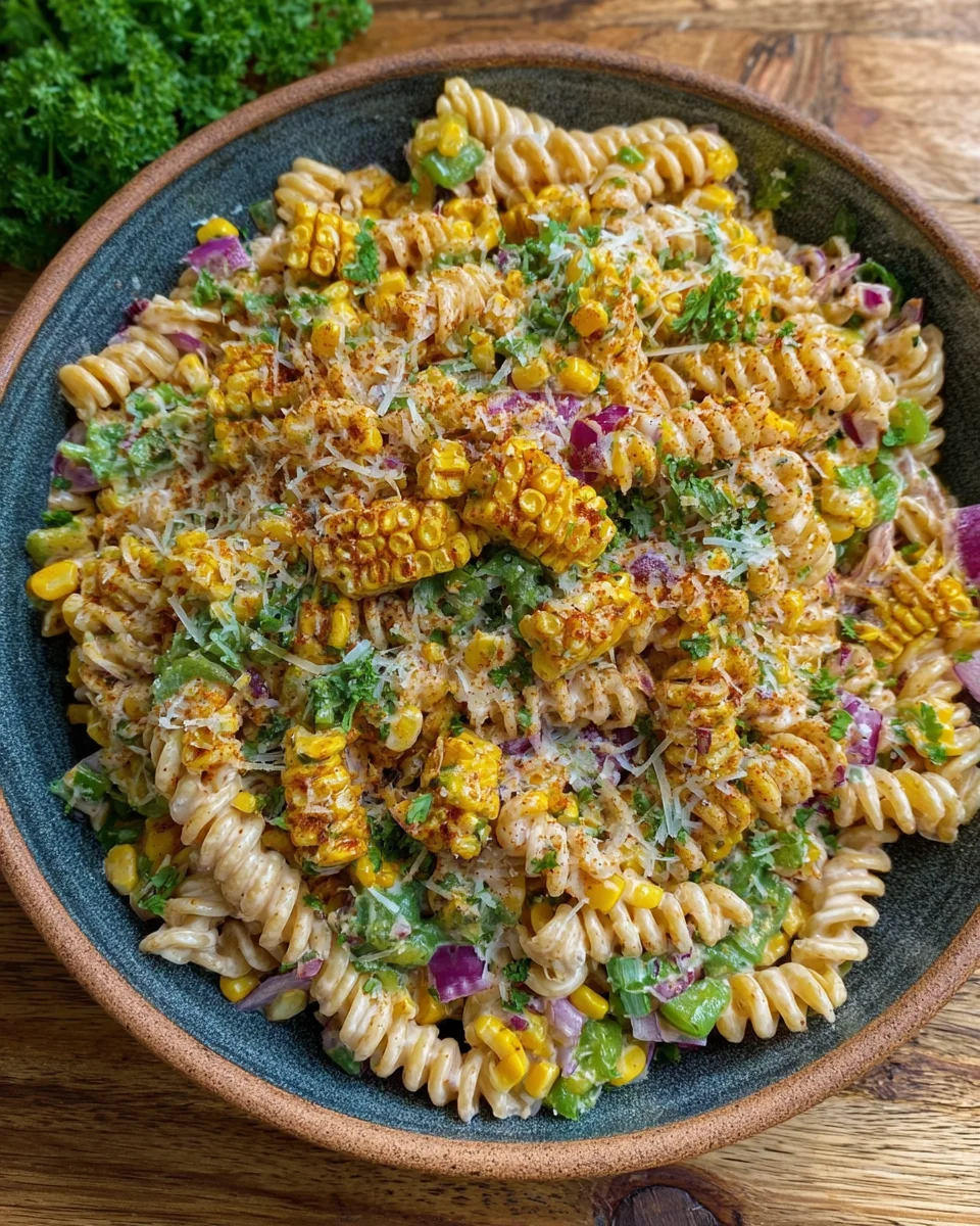 Street Corn Nudelsalat mit gebratenem Mais image 2