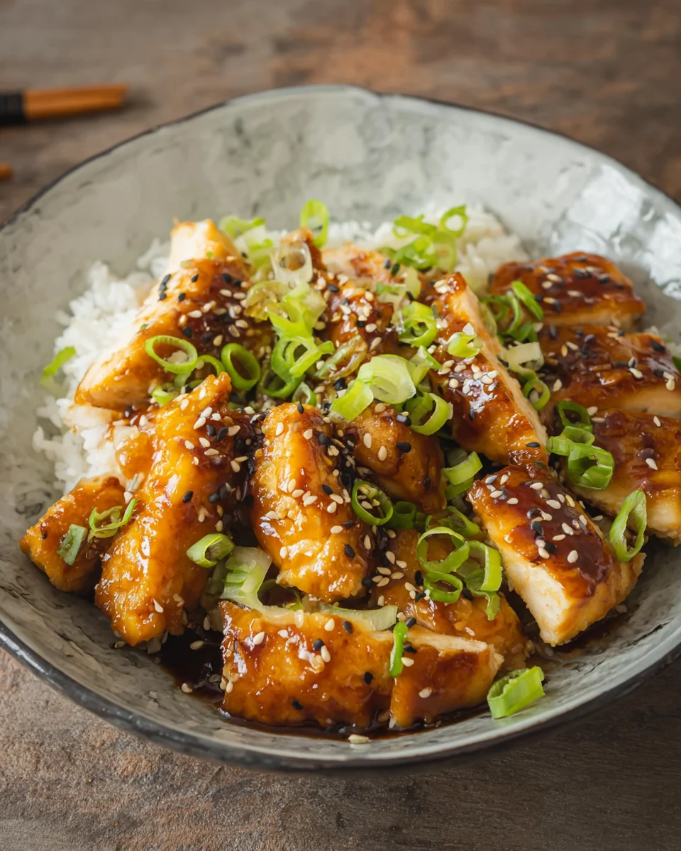 Teriyaki Hähnchen mit wenigen Zutaten image 2
