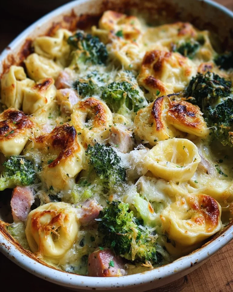 Tortellini Auflauf putenschinken Brokkoli