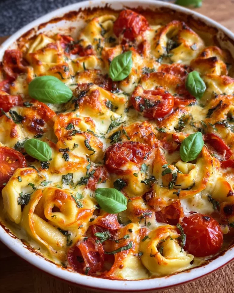 Tortellini Auflauf Tomate Mozzarella