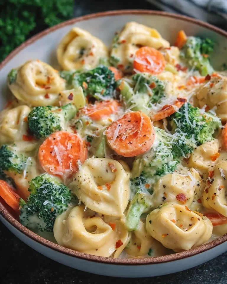Tortellini mit Käse Sahne Soße - einfach lecker
