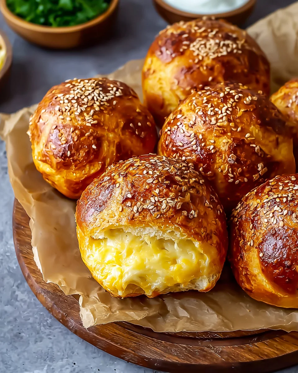 Unglaublich leckere Brioche Brötchen mit Käse endlich da image 2