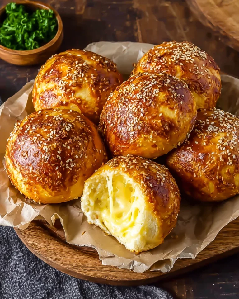 Unglaublich leckere Brioche Brötchen mit Käse endlich da