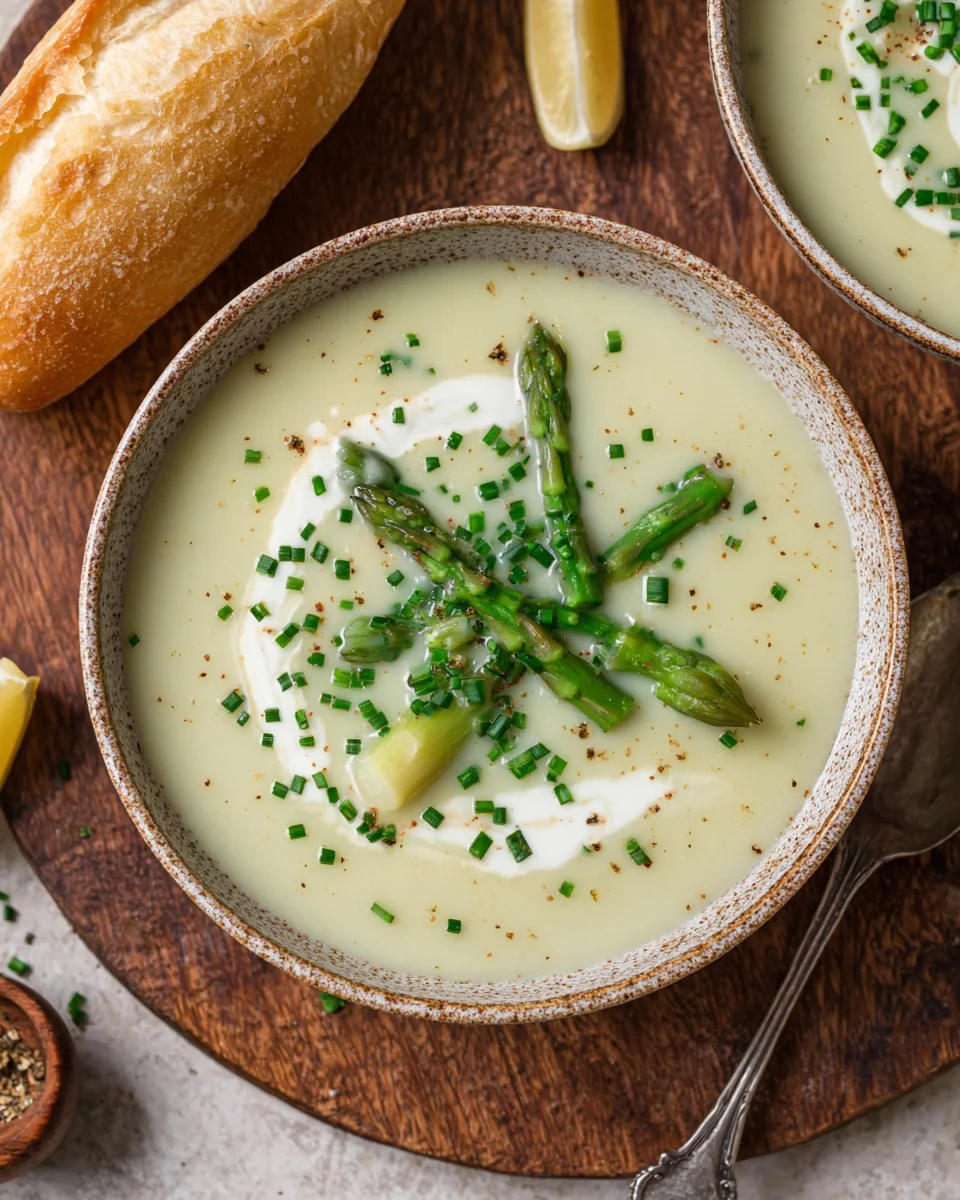 Vegane Spargelcremesuppe image 2