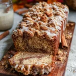 Veganes Zimt-Strudel Bananenbrot mit Zimt Streusel