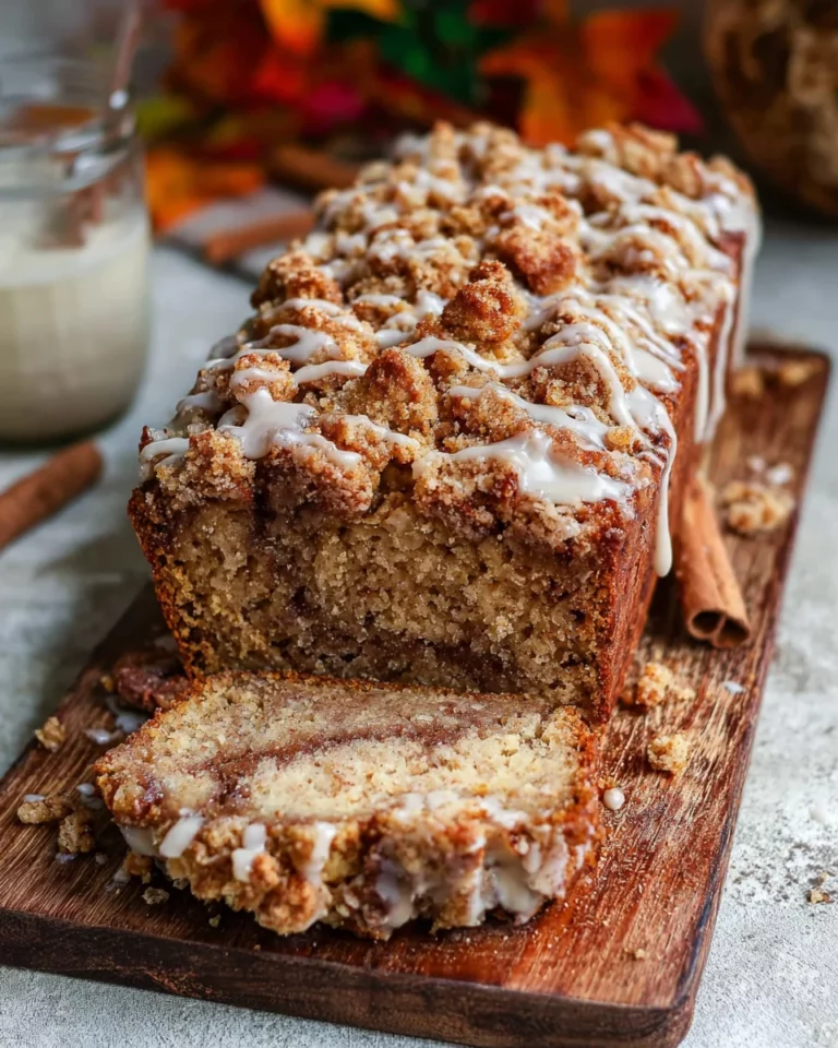 Veganes Zimt-Strudel Bananenbrot mit Zimt Streusel