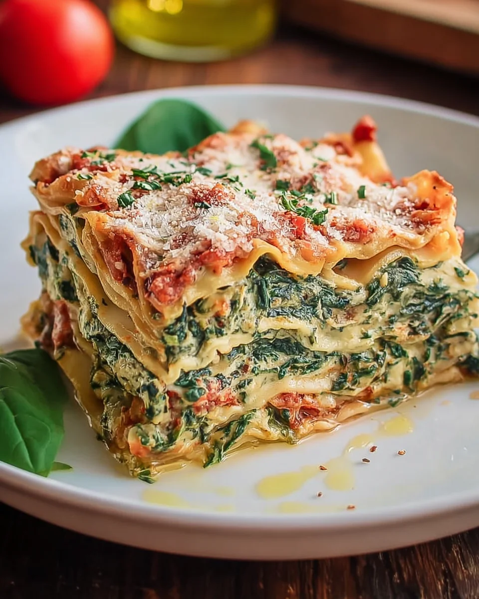Vegetarische Lasagne mit Spinat und Ricotta image 2