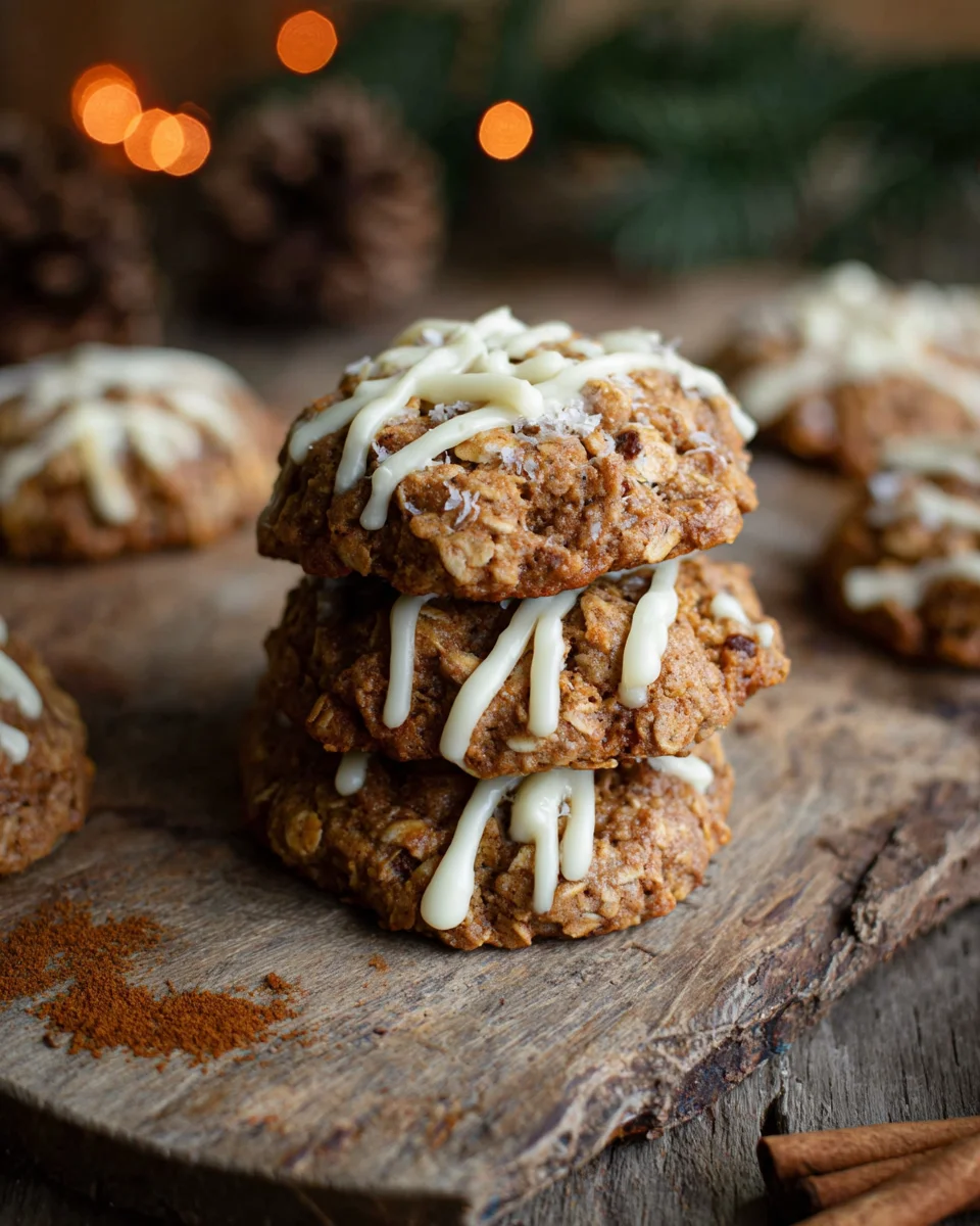 Weihnachten liegt in der Luft - Zimt Hafer Cookies image 2