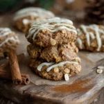 Weihnachten liegt in der Luft - Zimt Hafer Cookies