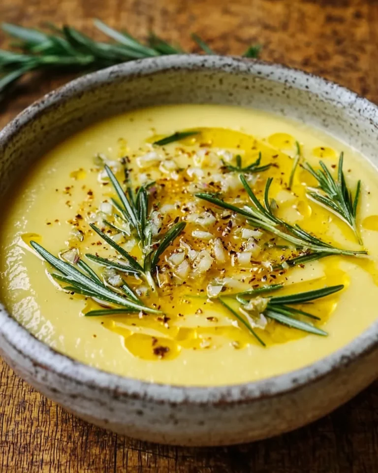 Zitronen-Rosmarin-Weißbohnensuppe
