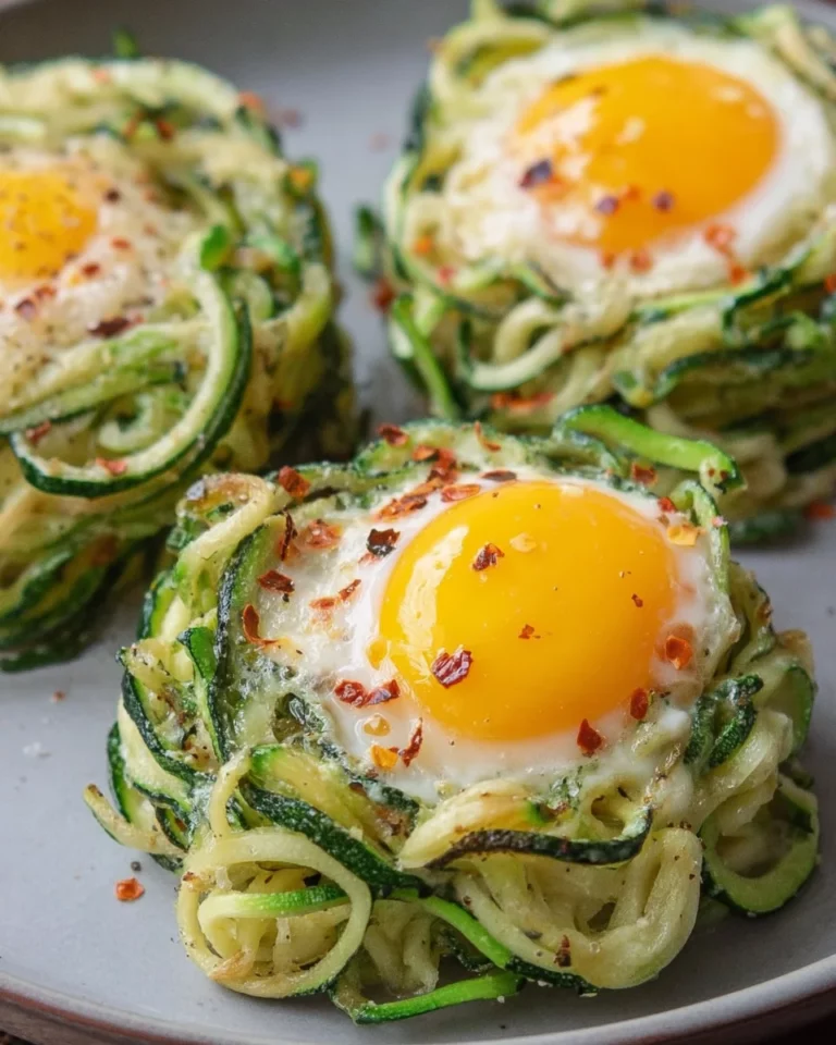 Zucchini-Ei-Nester