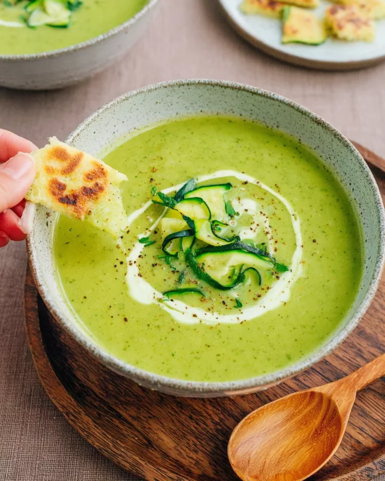 Zucchinisuppe - einfach, lecker und gesund